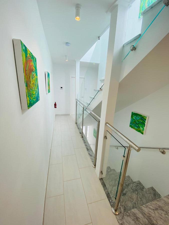Dream Villa With Heated Pool, Rooftop & Ocean Views Mogán Kültér fotó